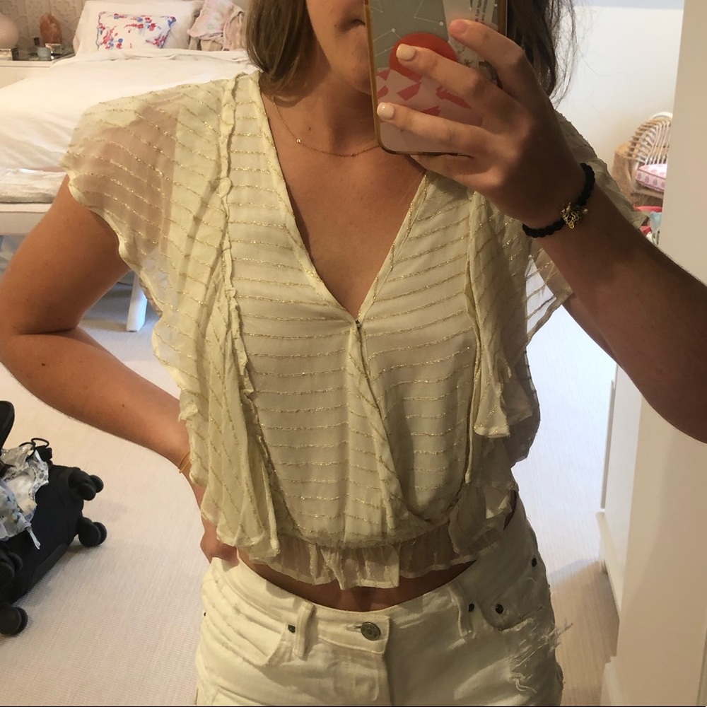 Amuse society blouse size XS